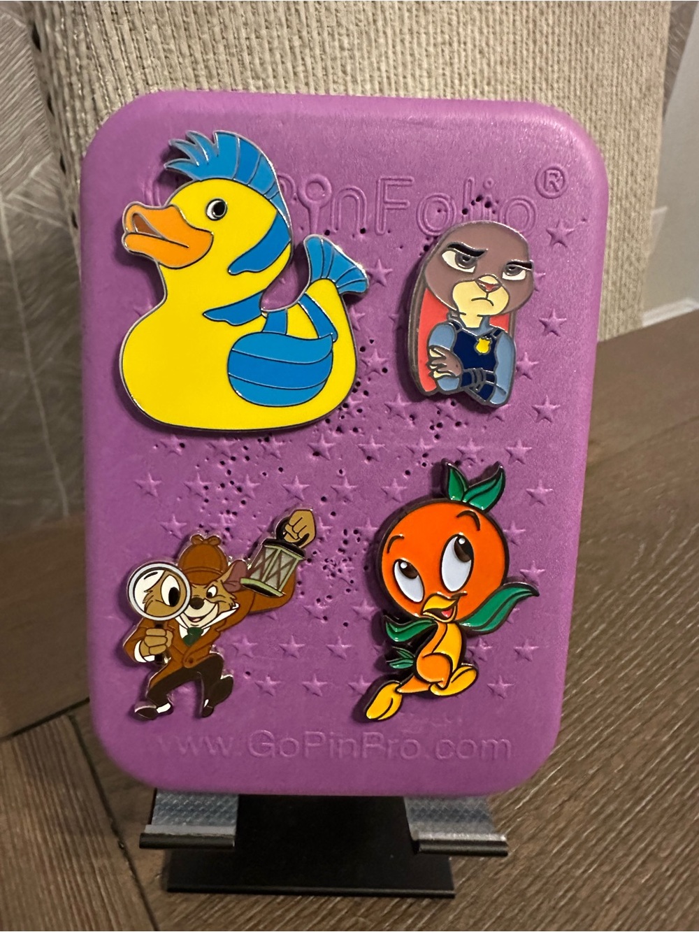 Disney Pin Bundle - Disney Animals Ducks Zootopia Orange Bird D23